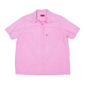 LEVI'S rotes Tab einfaches Shirt rosa kurzärmelig Damen L