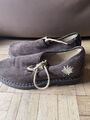 Trachten Schuhe Kinder Gr. 36 braun Leder wie Neu Top Qualität!