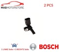 ABS SENSOR DREHZAHLFÜHLER PAAR VORNE HINTEN BOSCH 0 986 594 620 2PCS A NEU