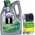 MANN ÖLFILTER+MOBIL 1 ESP 5W30 ÖL passend für MERCEDES A/B KLASSE W176 W246 C117