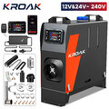 Standheizung 8KW 12V/24V Mit 240V Adapter Diesel Bluetooth App LCD Luftheizung