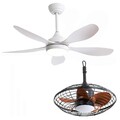 106/51cm Deckenventilator mit LED/Fernbedienung und 6 Geschwindigkeiten Quiet