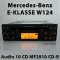Original Mercedes W124 Radio Audio 10 CD MF2910 CD-R E-Klasse C124 S124 A124