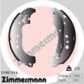 ZIMMERMANN Bremsbackensatz Trommelbremse Hinten für VW POLO (AW1, BZ1) 228mm