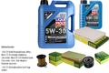 INSPEKTIONSKIT FILTER LIQUI MOLY ÖL 6L 5W-30 für Renault Kangoo Express FC0/1_