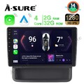 32G Carplay 10'' Autoradio Android 14 Für Opel Vivaro A Renault Trafic 10-14 GPS