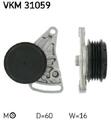 Original SKF Spannrolle Keilrippenriemen VKM 31059 für Audi Skoda VW