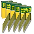 5x MANN-FILTER FP 2882 INNENRAUMFILTER ALLERGIKER-AKTIVKOHLEFILTER 5-STÜCK!