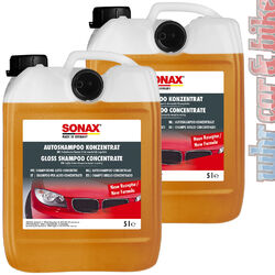 Sonax Glanzshampoo Konzentrat Autoshampoo 2x 5L schmutzlösend schonend