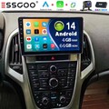 Autoradio DAB+ Carplay Android 14 GPS NAVI BT Kamera+ Für Opel Astra J 2009-2014