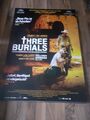 A1 Kinoplakat " Three Burials - Die drei Begräbnisse des Melquiades Estrada " 