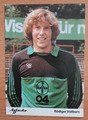 Rüdiger Vollborn Bayer Leverkusen  Autogrammkarte 15 x10