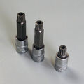 BGS Bit-Einsatz Innenvielzahn mit Bohrung Stecknuss XZN Vielzahn (1/2") M16-M18