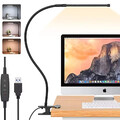 10 W Led-Schreibtischlampe Mit Klemme, Dimmbar, Zum Anklipsen, Leselicht, 10 Hel