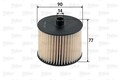 Valeo 587915 Kraftstofffilter für CITROËN  passend für FIAT FORD LANCIA VOLVO Kr