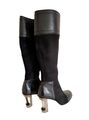 Dirk Bikkembergs Boots 39 Designer Stiefel Metal Heel Biker goth archive fashion