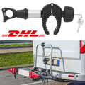 Rahmenhalter Kurz Ø 30mm abnehmbar abschließbar für Fahrradträger Lang 25cm