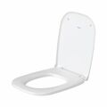 Duravit D-Code WC-Sitz in weiß inkl Edelstahlscharniere 0067310000 Toilettensitz