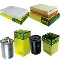 MANN-FILTER INSPEKTIONSPAKET SET für VW Caddy II Kombi 9K9B Seat Inca 6K9