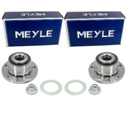 2X MEYLE RADNABE MIT SENSORRING MIT RADLAGER VORNE passend für AUDI A1 SEAT ARON
