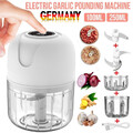 350ML Küche Elektrisch Zerkleinerer Mini Knoblauchhacker Obst Zwiebelschneider