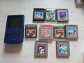 Nintendo Game Boy ColorSet 9 Spiele Pokémon Rot, Super Mario DELUXE! TOP Zustand