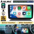 2+64GB Android 14 Autoradio Carplay DAB+ Kam GPS NavI für Skoda Fabia II 2007-13