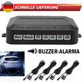 Parkhilfe/Rückfahrwarner Audio PDC Einparkhilfe 4 Sensoren zum Nachrüsten Hinten