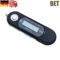 LCD MP3 Player WMA USB-Musikplayer Tragbar Mini Sport Musik Spieler mit FM Radio