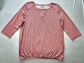 Shirt von Olsen für Damen, Relaxed fit, 3/4 Arm, rot, Größe 38