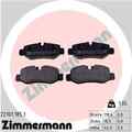 ZIMMERMANN Scheibenbremsbelag 22101.185.1