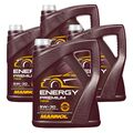 4x5 Liter MANNOL Energy Premium 5W-30 Motoröl API SN/CH-4 ACEA C2 C3 GM dexos2