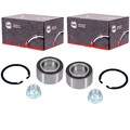 2x A.B.S. RADLAGER-SATZ mit ABS-RING VORNE passend für CITROËN C1 PEUGEOT 107 10