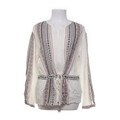 ESPRIT, Bluse, Größe: 40, Weiß/Mehrfarbig, Viskose, Medaillon, Damen #vKc