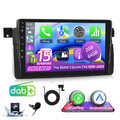DAB+ Für BMW 3er E46 318 320 325 Android 15 Autoradio Apple CarPlay GPS Navi 64G