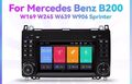 Android Auto Radio Für Mercedes Benz B200 Sprinter W906 W639 AB Klasse W169 w245