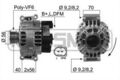 ERA Lichtmaschine Generator Lima 210525A für VW TIGUAN PASSAT B6 3C2 Variant 3C5