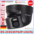 Hikvision 4K 8MP DS-2CD2387G2P-LSU/SL 180° Panoramic ColorVu Camera 2-Way Audio