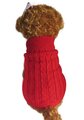Strickwolle Hundepullover Hundemantel Hundejacke Hunde Weste Winter Herbst wa...