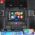 7 ZOLL 2G+64G GPS Navi für VW T5 Transporter Multivan Touareg Autoradio Carplay