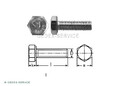 4 St. Sechskantschrauben M8 1DIN 933 M10x50 EDELSTAHL  A2 V2A Maschinenschrauben
