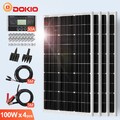 400W Solarmodul Solarpanel 4x100W Photovoltaik Solaranlage Wohnmobil Batterien