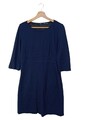 STRENESSE Langarmkleid Damen Kleid Gr. DE 40 blau Casual-Look