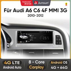 8.8" Für Audi A6 C6 4F MMI 3G 2010-2012 Car Multimedia Autoradio Android Carplay
