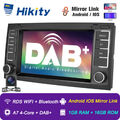 Android 12 DAB+ Autoradio GPS Navi WiFi für VW T5 Multivan V Touareg Transporter