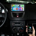 Für Peugeot 207 2006-2015 CarPlay Android 13.0 Autoradio BT GPS Navi DAB+ 2+64GB