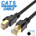 Lan Kabel CAT 8 Netzwerkkabel Internet DSL Router Patch Kabel Ethernet RJ45