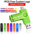 USB Typ C Stick 8GB 16GB 32GB 64GB USB-C OTG Flash Drive Speicherstick Frei Logo