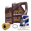 BOSCH ÖLFILTER + 6l 5W-30 FÜR PEUGEOT 1007 206 208 307 308 407 508 PARTNER VOLVO