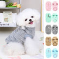Hundefleecemantel Hundejacke Winter Pullover Hundeweste Chihuahua Bulldogge Mops